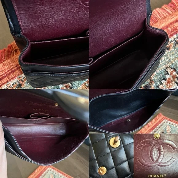 Chanel Classic Vintage Medium Double Flap Bag - Picture 11 of 12